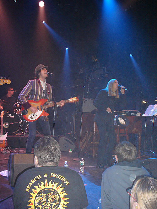 Richard with the Mary Weiss band