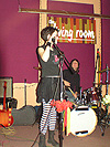 Nicole Goldberg (our niece) singing "Obladi Oblada" with the band at Nancy Leigh's Birthday Party